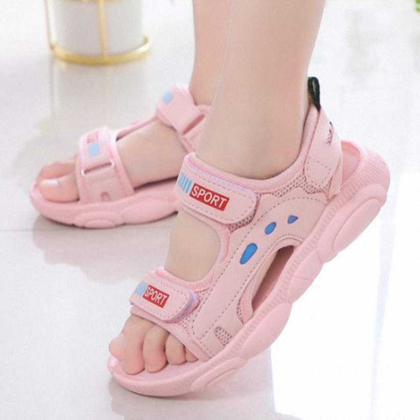 Dép sandal bé gái êm chân đi học , đi chơi xinh xắn ( mẫu mới ) HT224