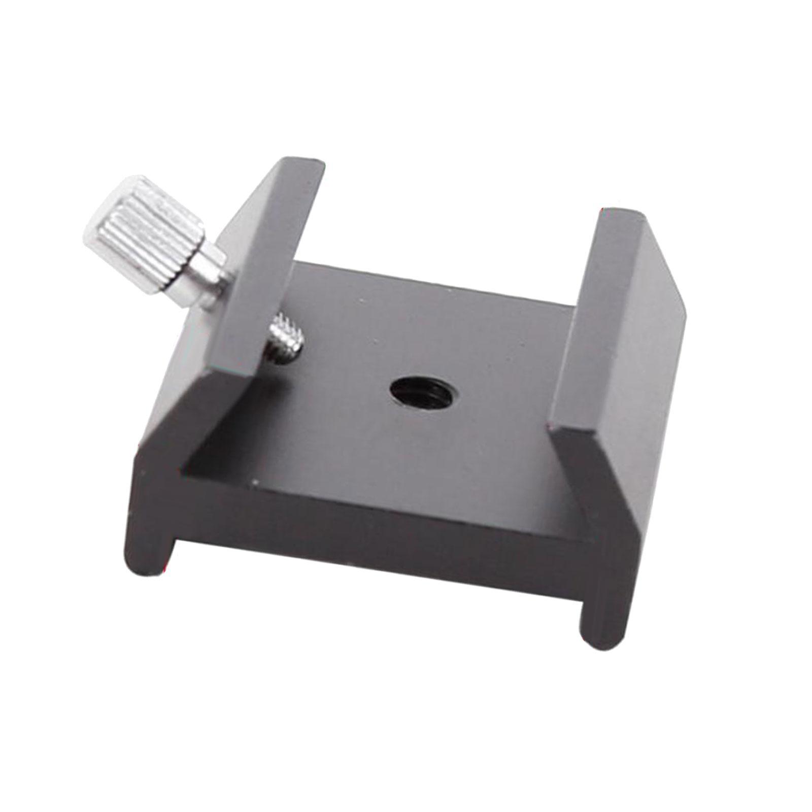 Scope Mount Bracket Slot Plate Sturdy Adapter Easily Install Smooth Surface Telescope Frame for Astronomical Telescope