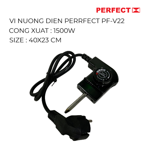 VỈ CHIÊN NƯỚNG PERFECT 1500W Hàng Chính Hãng