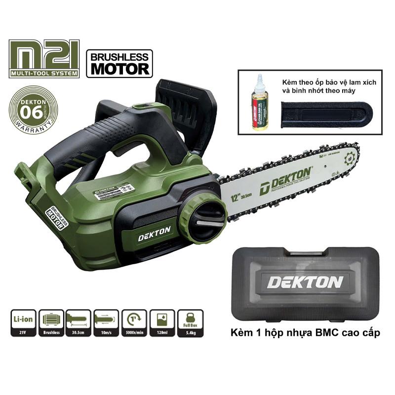 THÂN MÁY CƯA XÍCH PIN 12 INCH BRUSHLESS MÀU OLIVE M21-CX12XPRO DEKTON - HÀNG CHÍNH HÃNG (KÈM HỘP BMC)