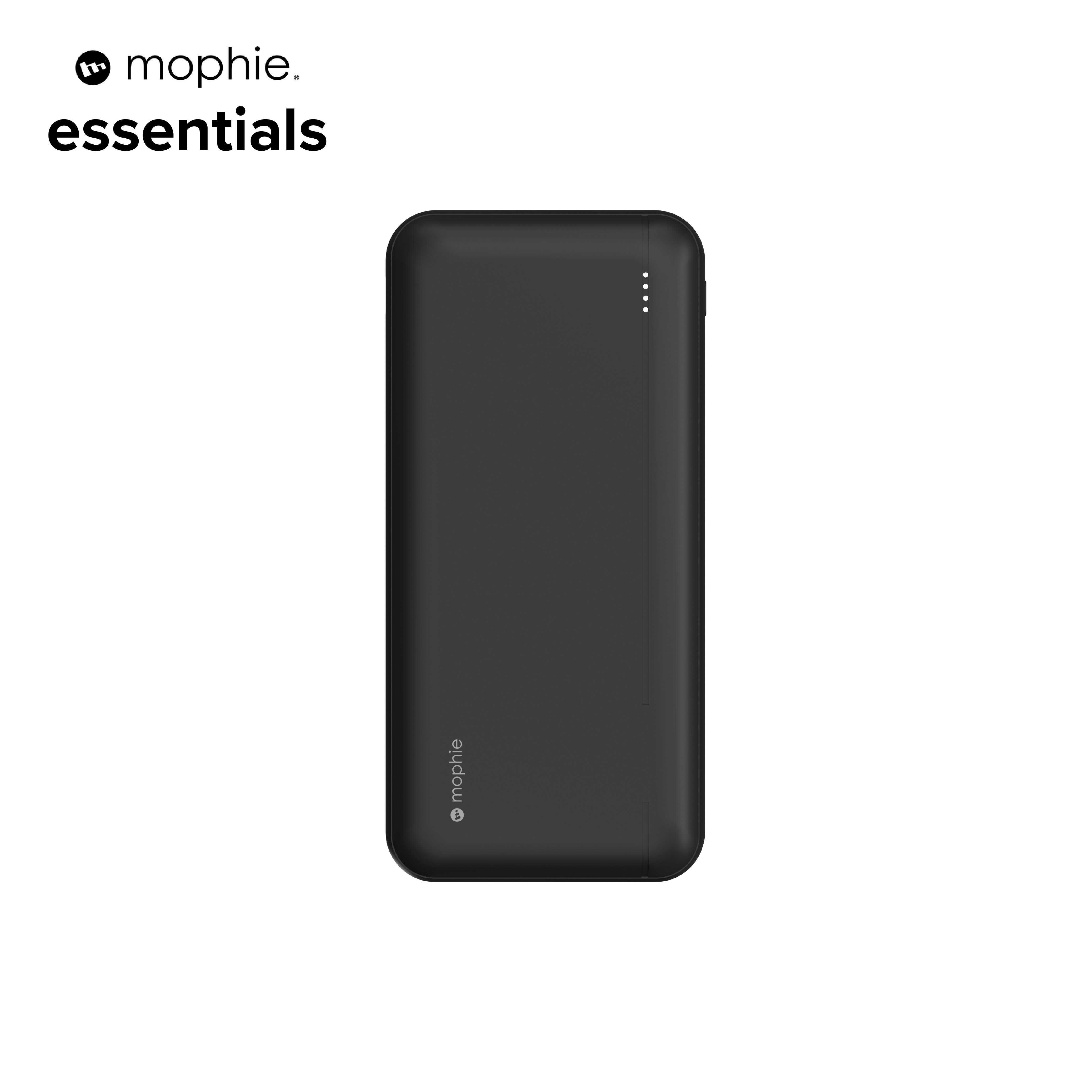Sạc dự phòng Mophie Essentials 20.000mAh/3.7V PD20W 2 USB-A 1 USB-C, bảo hành 24 tháng 1 đổi 1 - Hàng chính hãng