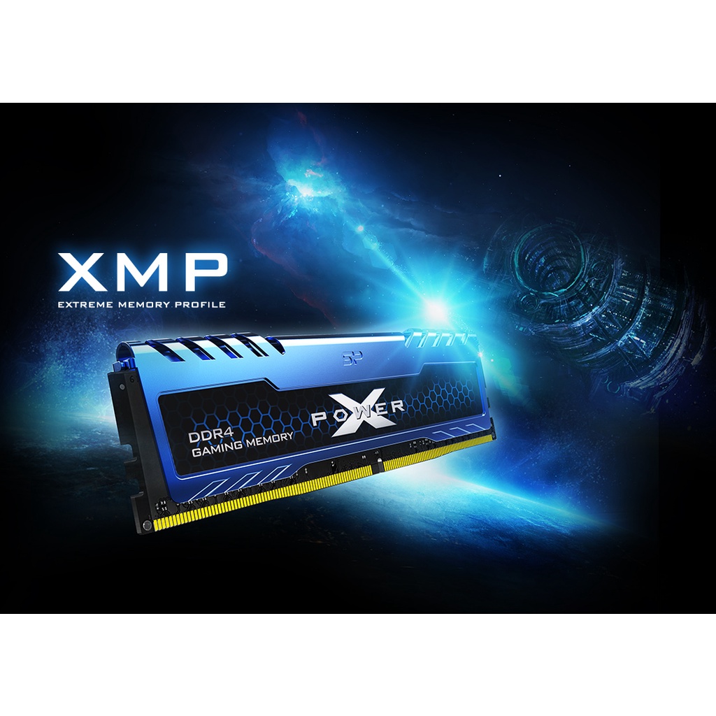 Bộ nhớ RAM Silicon Power XPOWER Turbine 8GB/16GB DDR4 3200MHz cho Gaming Đồ họa - Hàng chính hãng