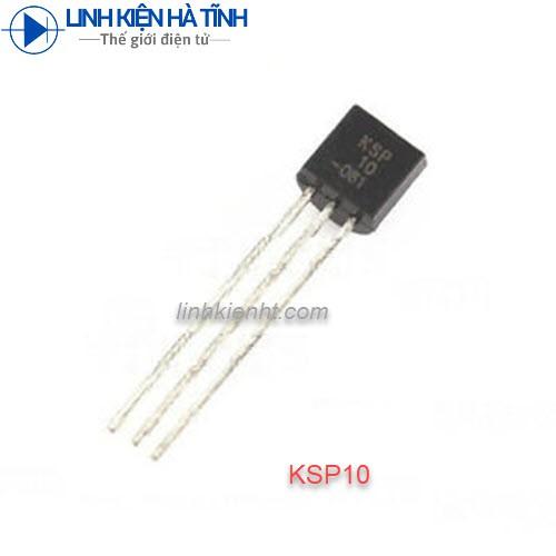 KSP10 TRANSISTOR 30V NPN TO-92