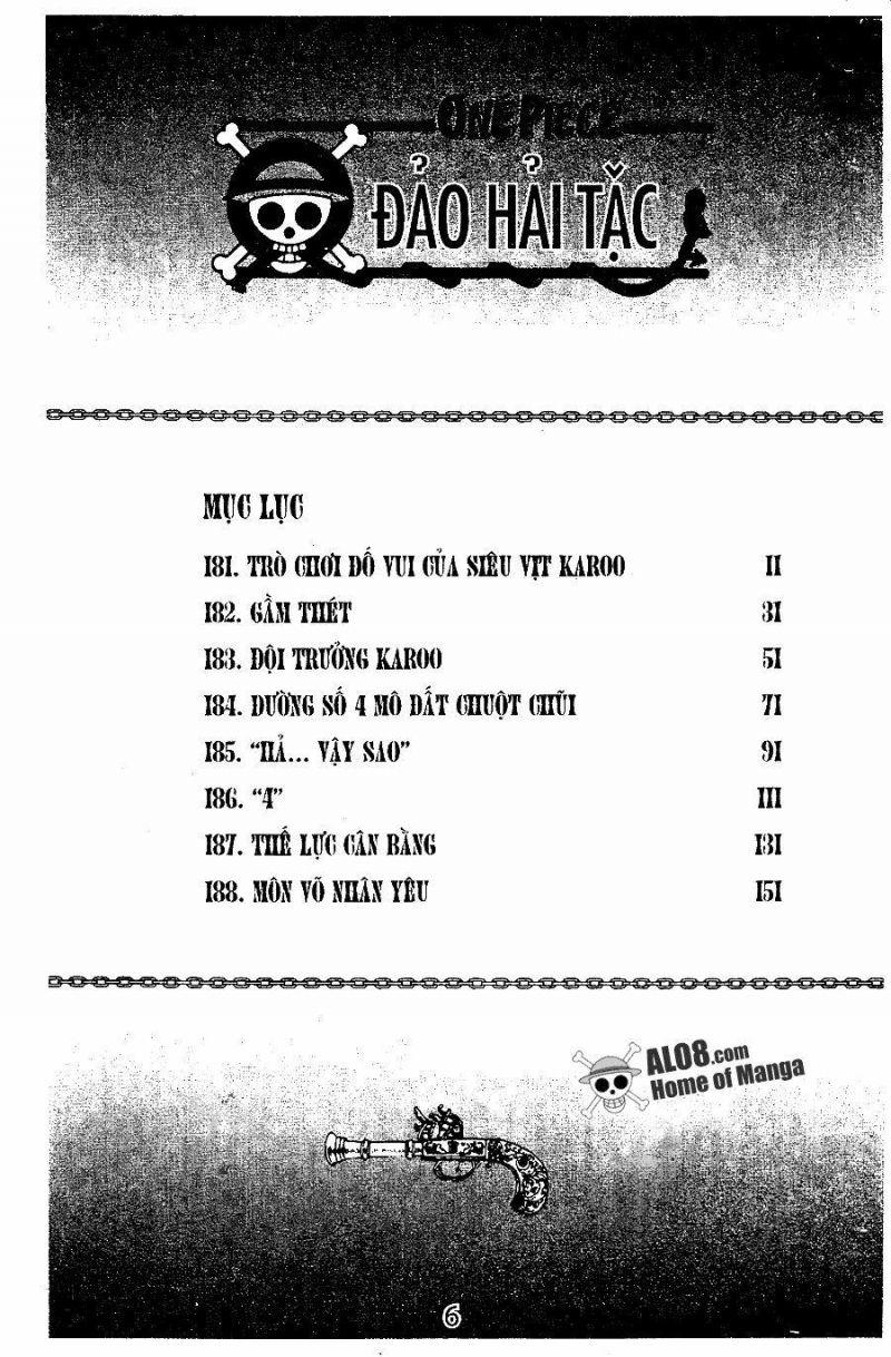 đảo hải tặc - one piece chapter 181 3