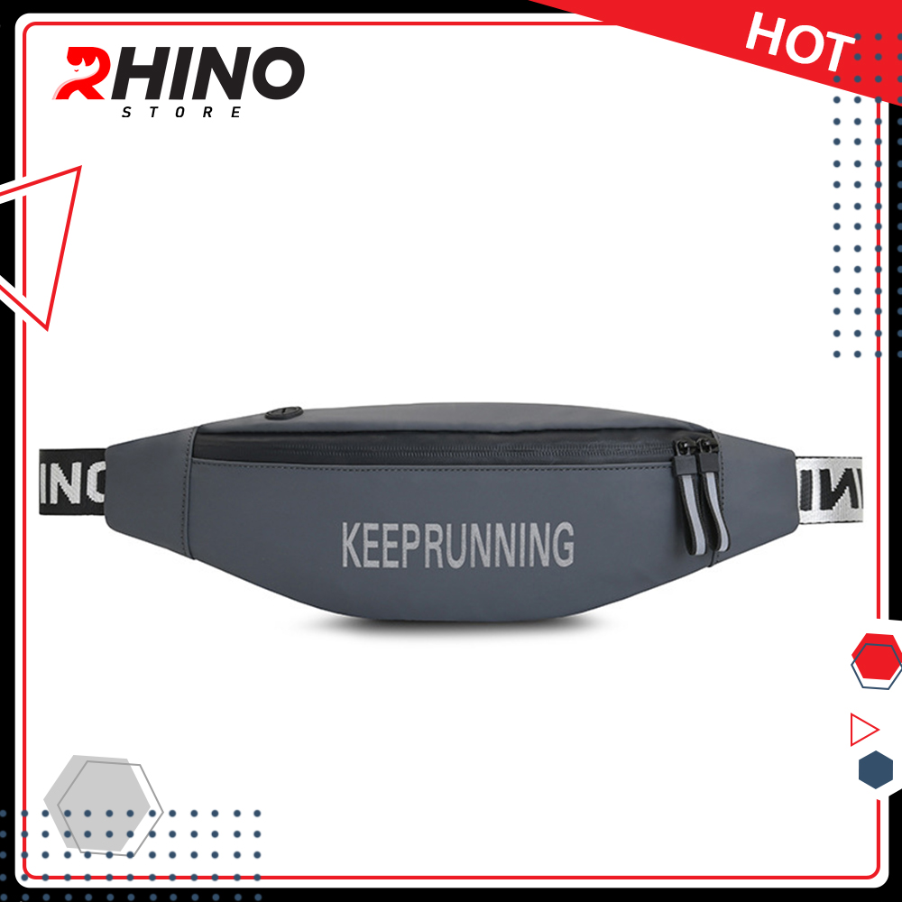 Túi đeo thời trang thể thao cho nam nữ Rhino B401 dùng khi chạy bộ, đạp xe, leo núi hoặc chơi các môn thể thao khác, vải không thấm nước chất lượng cao chính hãng Rhino Store