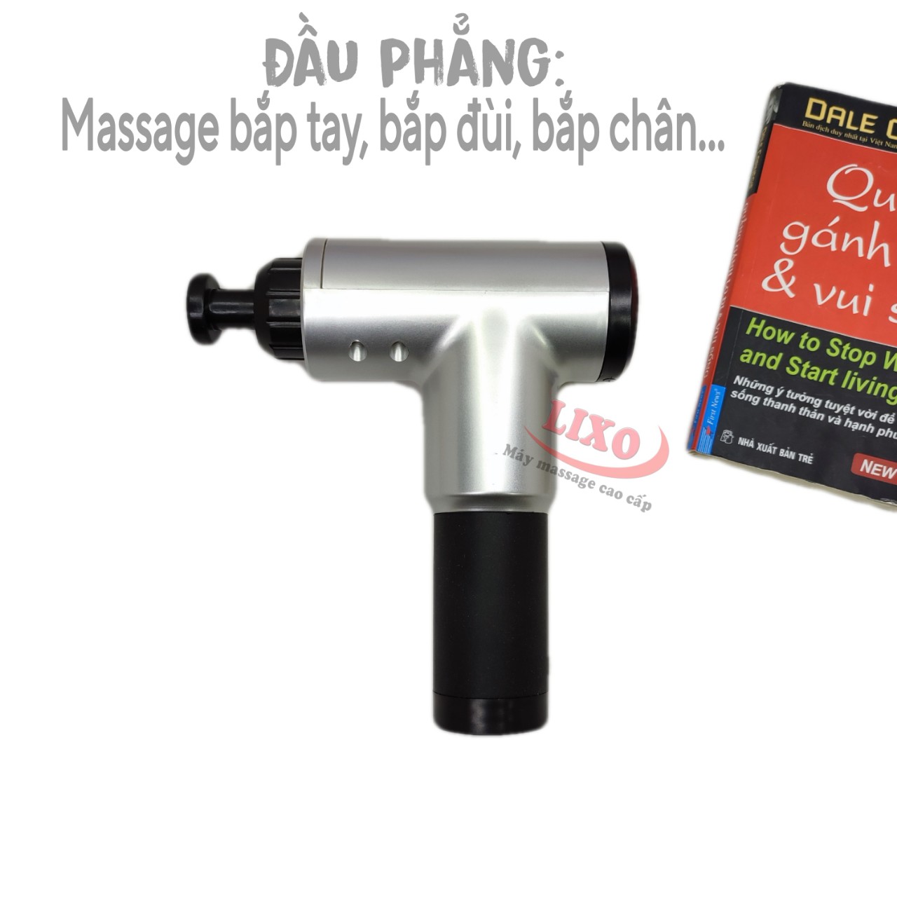 Máy massage cầm tay LX369 - Hỗ trợ giảm đau mỏi tại nhà