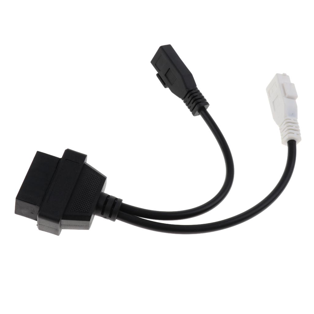 Xe Xe 2X2 Pin Adapter Giao Diện Cáp OBD2 OBDII Chuyển Đổi Bộ
