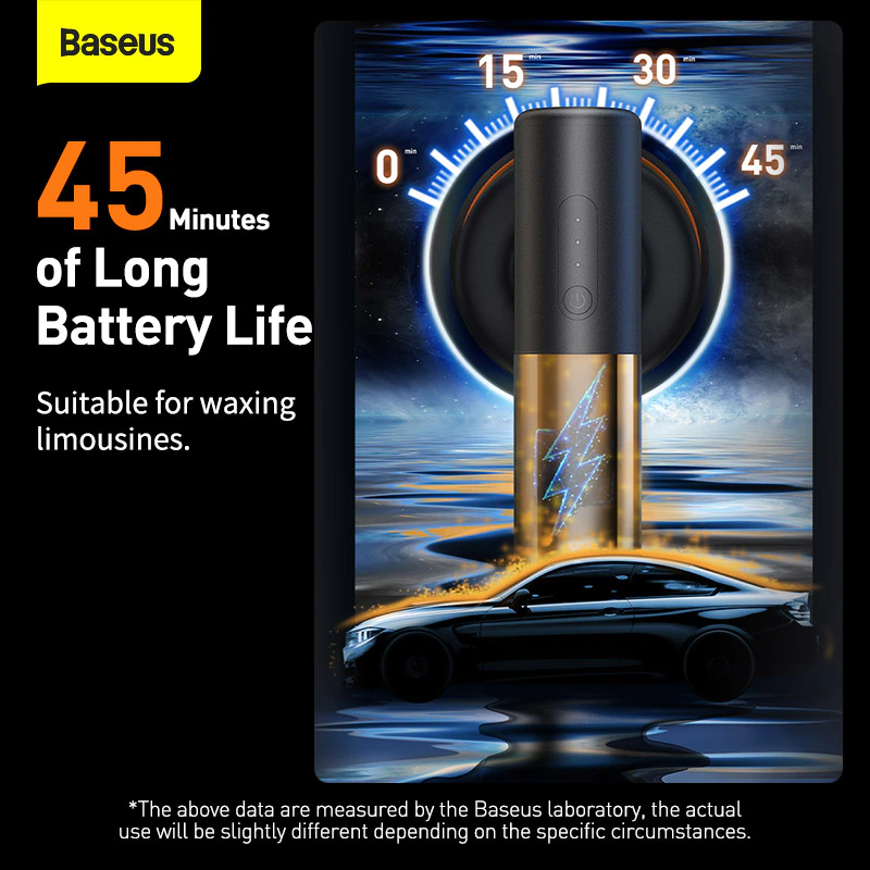 Máy đánh bóng ô tô Baseus New Power Cordless Electric Polisher- hàng chính hãng
