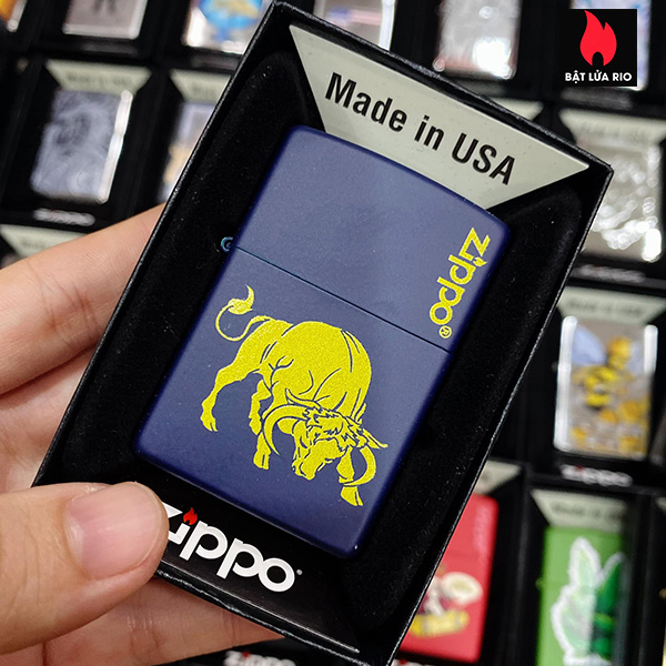 Bật Lửa Zippo 239 Bull Design