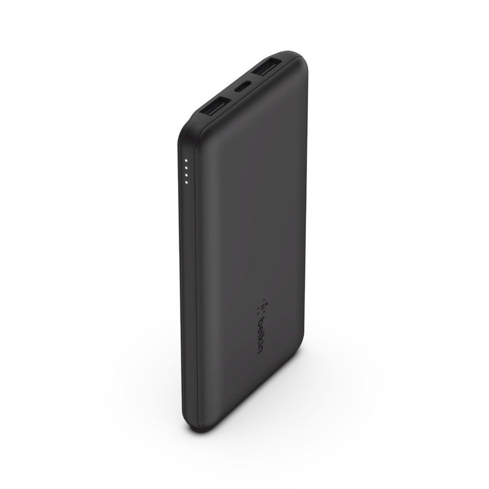 Pin sạc dự phòng Polymer Pocket Power 10,000 mAh, 15w PD, cáp đi kèm A-C Belkin - HÀNG CHÍNH HÃNG - BPB011bt