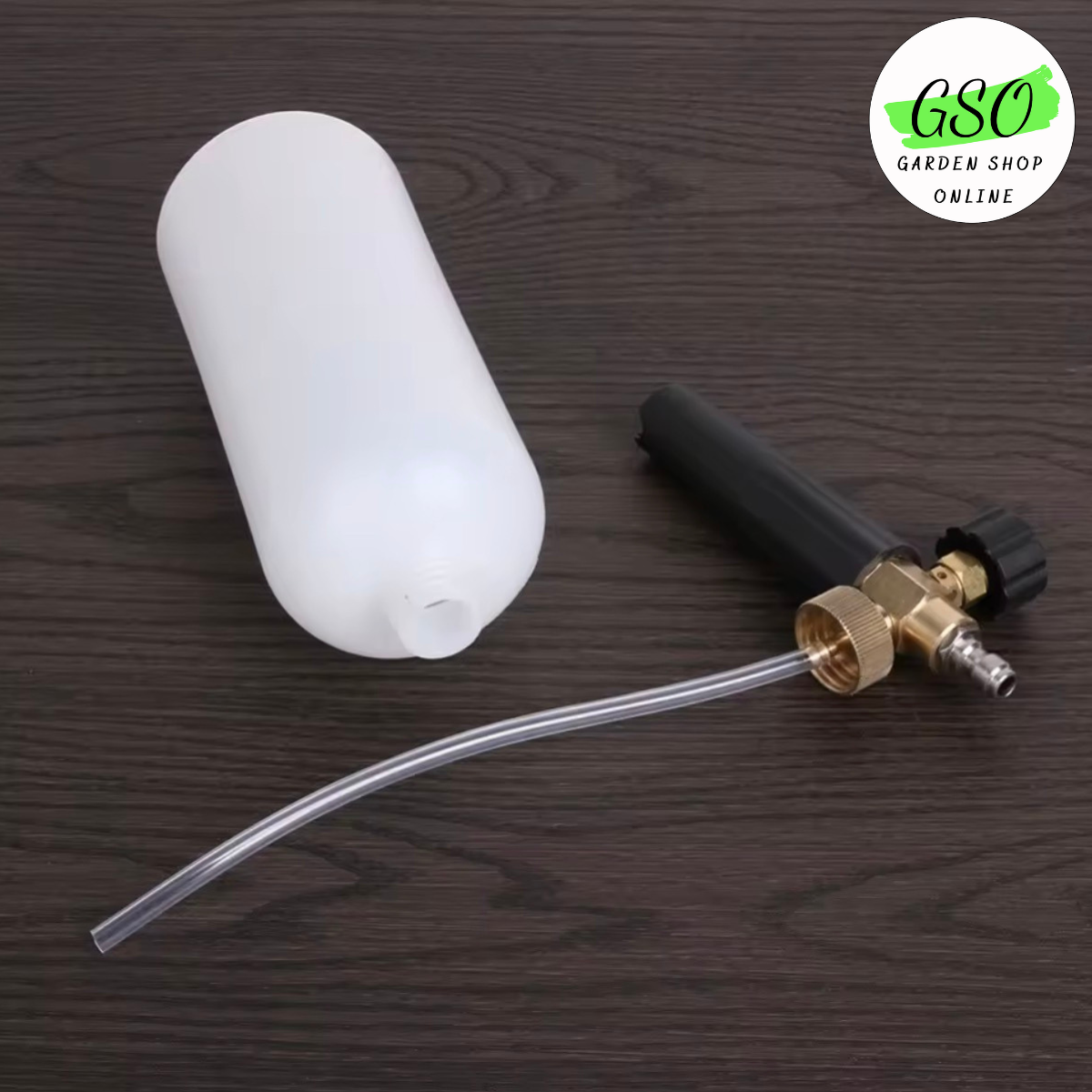 Bình tạo bọt tuyết vệ sinh xe ô tô gắn máy dung tích 1L