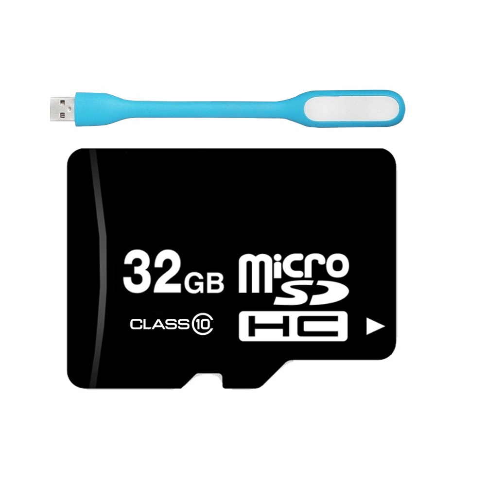 Thẻ Nhớ Micro SDHC OEM 32GB Class 10 + Tặng đèn Led