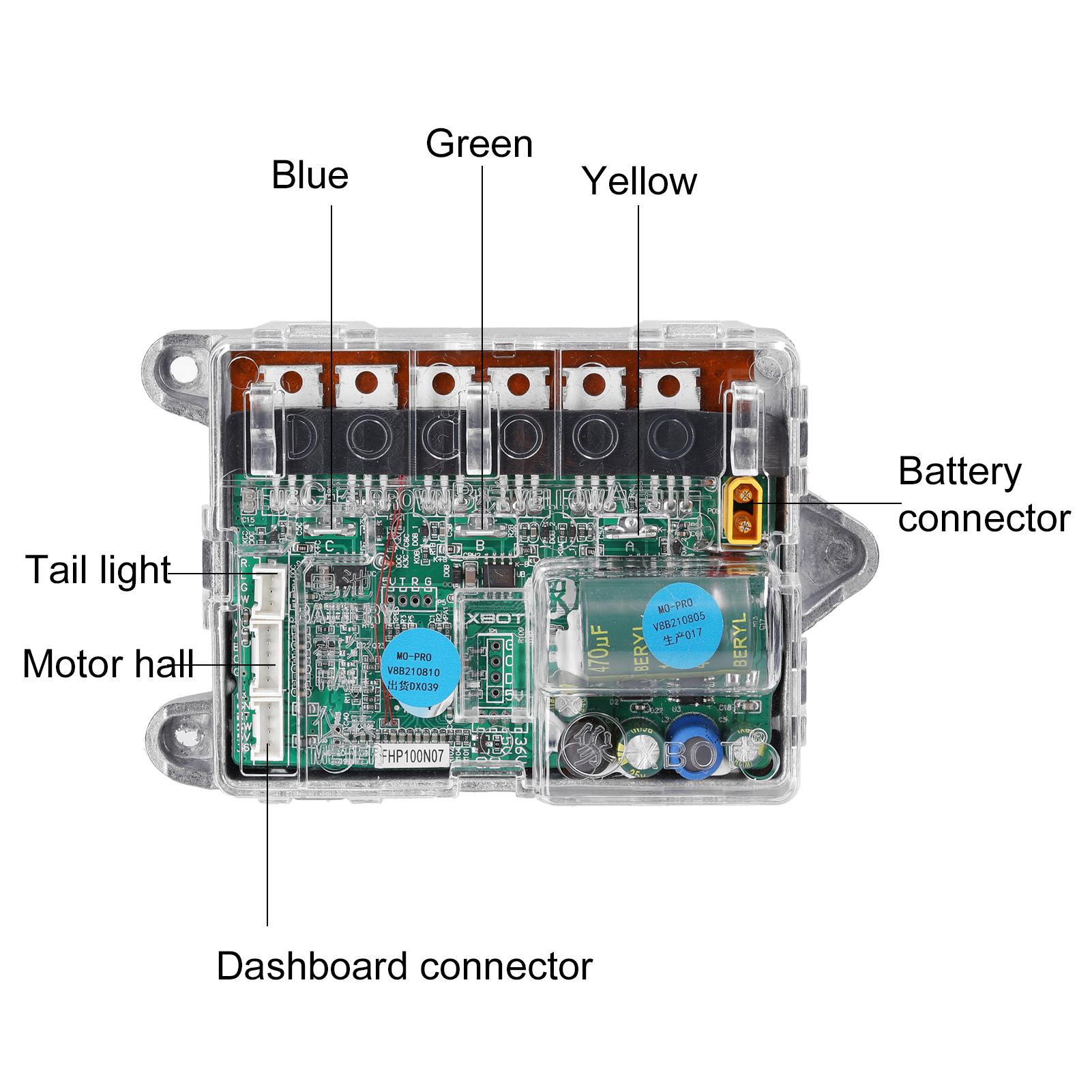 Bộ điều khiển cho Xiaomi Mijia M365 Pro Trocker Trình điều khiển mạch Bộ điều khiển Bảng điều khiển Bo mạch chủ Color: Set 3