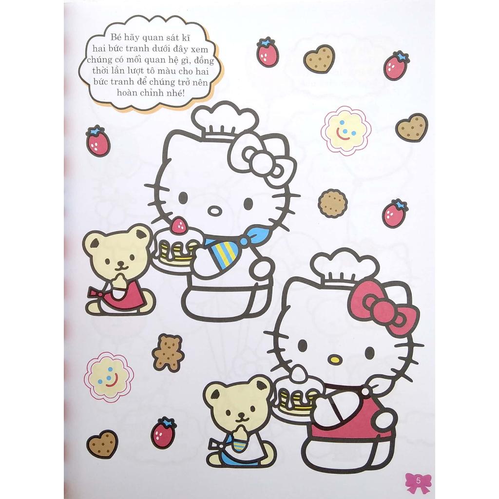 Sách Hello Kitty - Rèn Luyện Khả Năng Sáng Tạo  - Bản Quyền