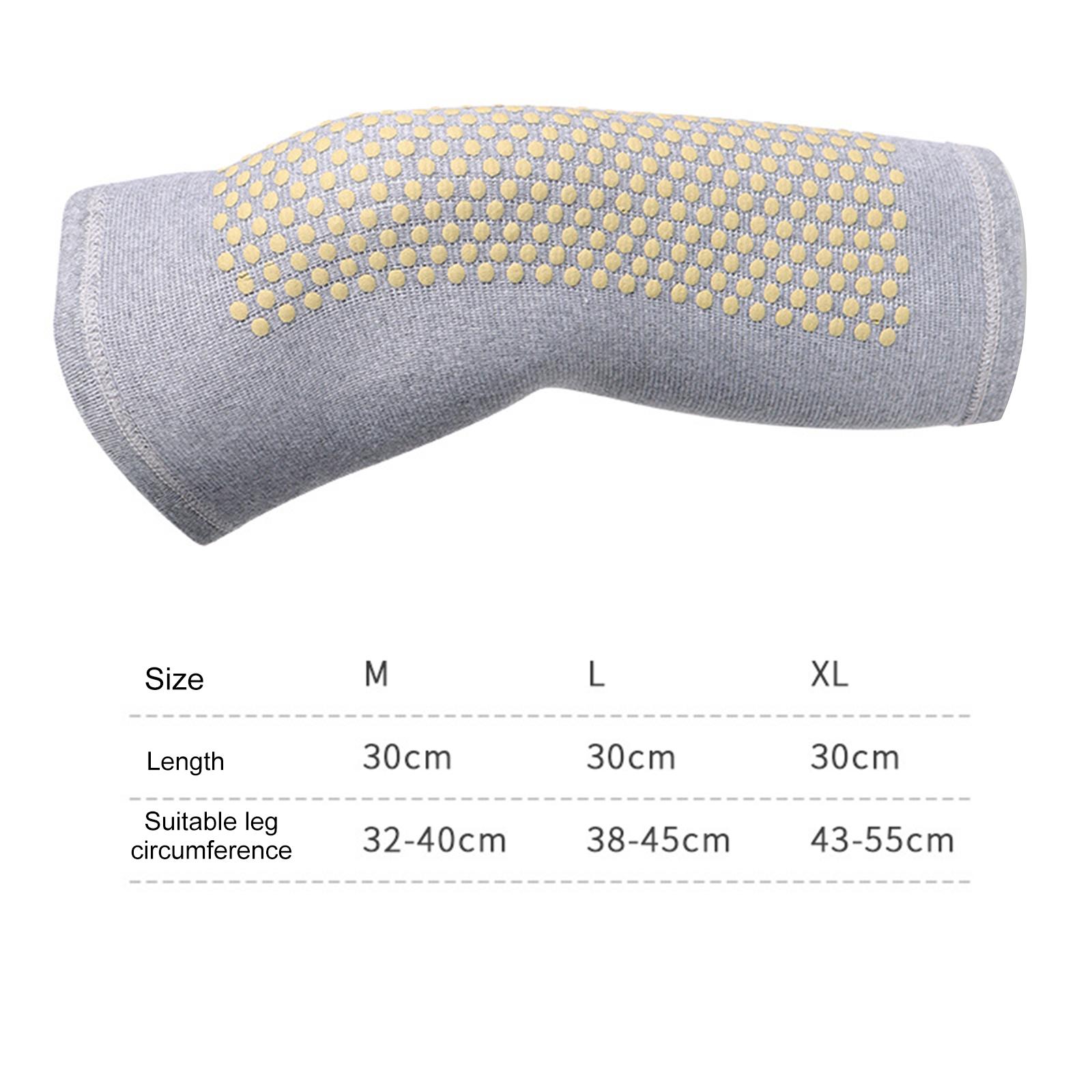 2PCS Knee Support Knee C ompression Sleeve Brace Comp ression Band Breathable Design for Running Basketball Baseball Hiking Sport Activities