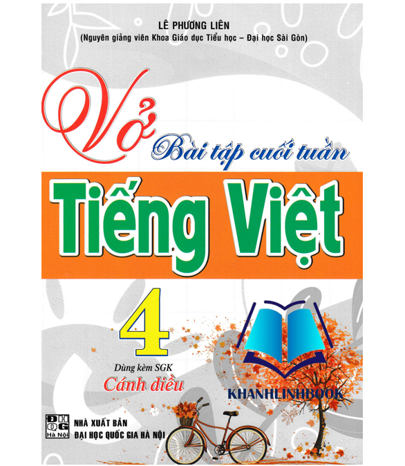 Sách - Vở bài tập cuối tuần tiếng Việt lớp 4