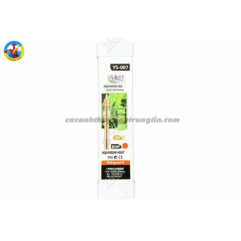Sưởi INOX Hồ Cá YS 007 - Sưởi Ấm Hồ Cá Bằng INOX Bền
