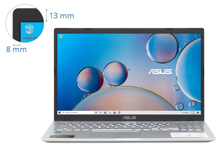 Laptop Asus X515EA i3 1115G4/8GB/256GB/15.6&quot;F/Win11/(BQ1415W)/Bạc - Hàng chính hãng