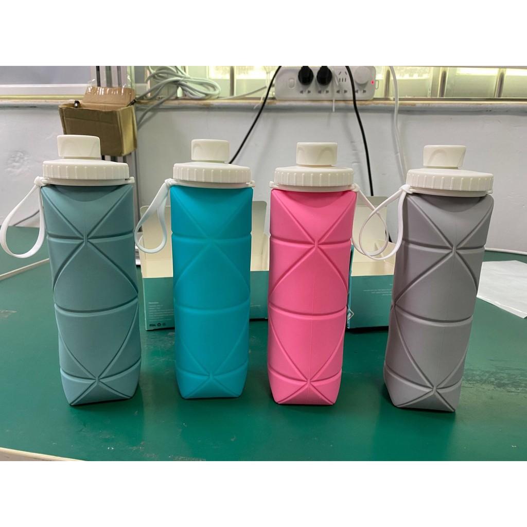 Bình Nước gấp gọn Silica Gel BPA Free ️️