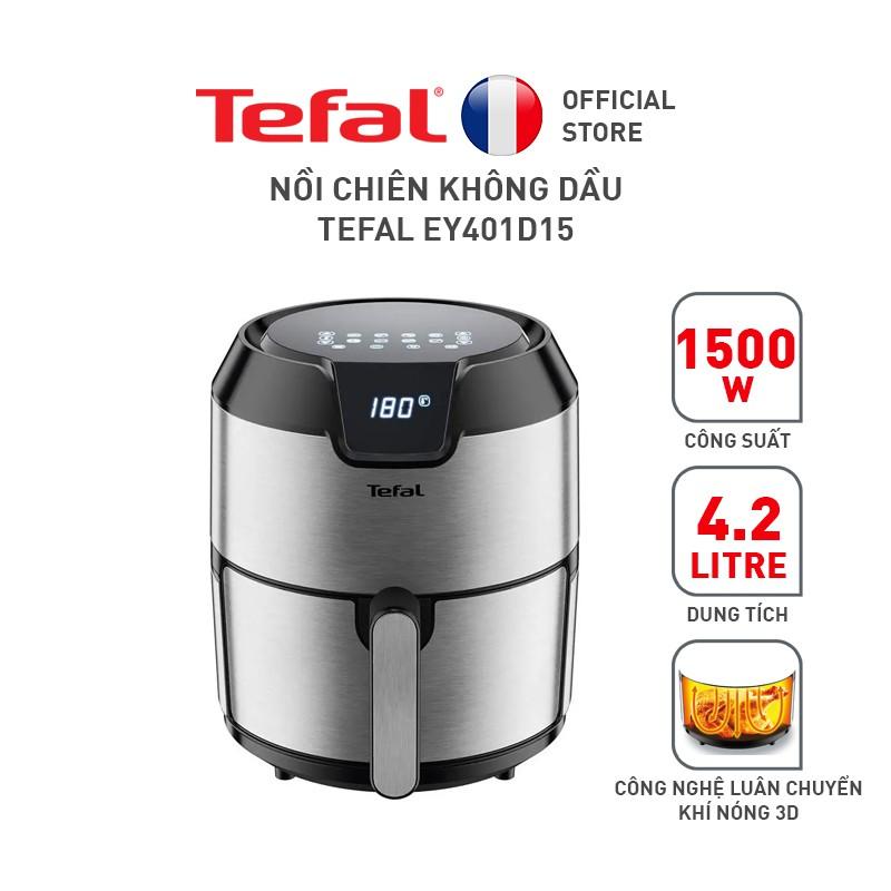 Nồi chiên không dầu điện tử Tefal XL EY401D15, giỏ chiên 4.2L - BH 2 năm - Hàng Chính Hãng