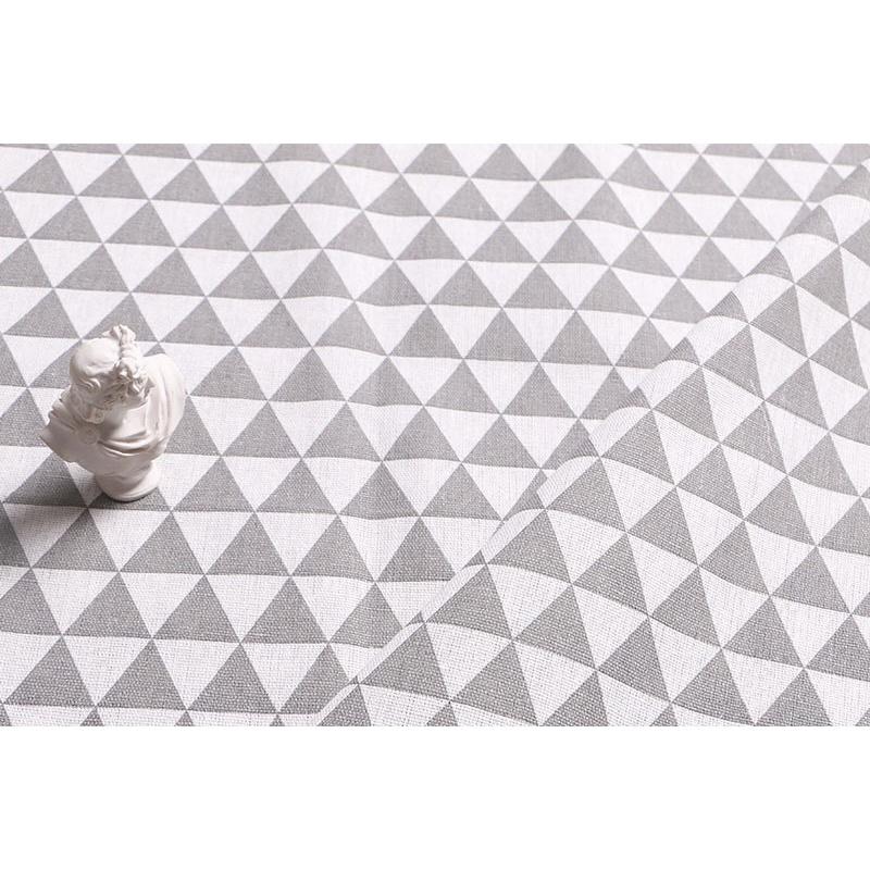 Vải Canvas Vải Bố Làm Túi Vải, Khăn Trải Bàn, Decor Không Gian Nhà, May Rèm Cửa Sổ Họa Tiết Hình Học