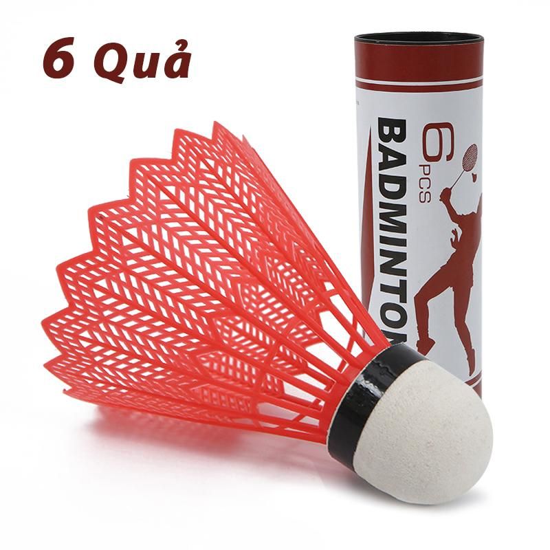 Ống cầu lông 6 quả, chất liệu nhựa PE cao cấp Sportslink BK2135