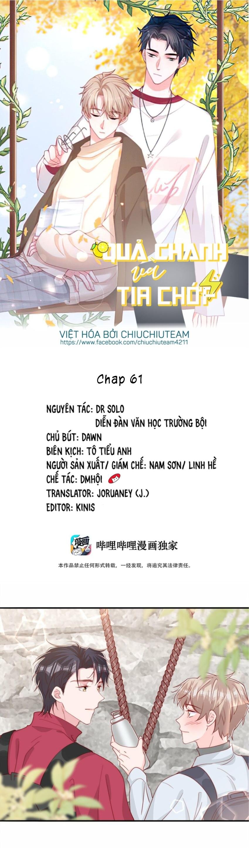 quả chanh và tia chớp chapter 61 1