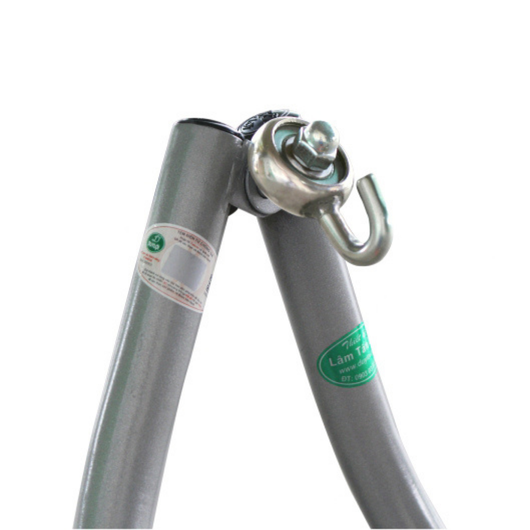 KHUNG VÕNG XẾP DUY LỢI THÉP - CỠ LỚN - TẶNG 10 MÓC ÁO KÉP NHỰA CAO CẤP DUY LỢI