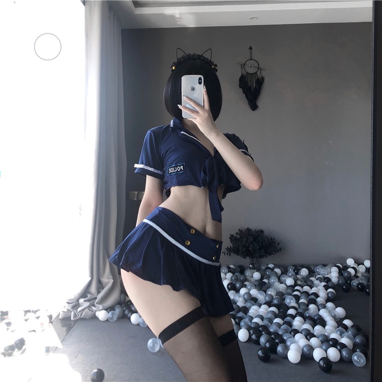 Đồ ngủ Cosplay cảnh sát Police