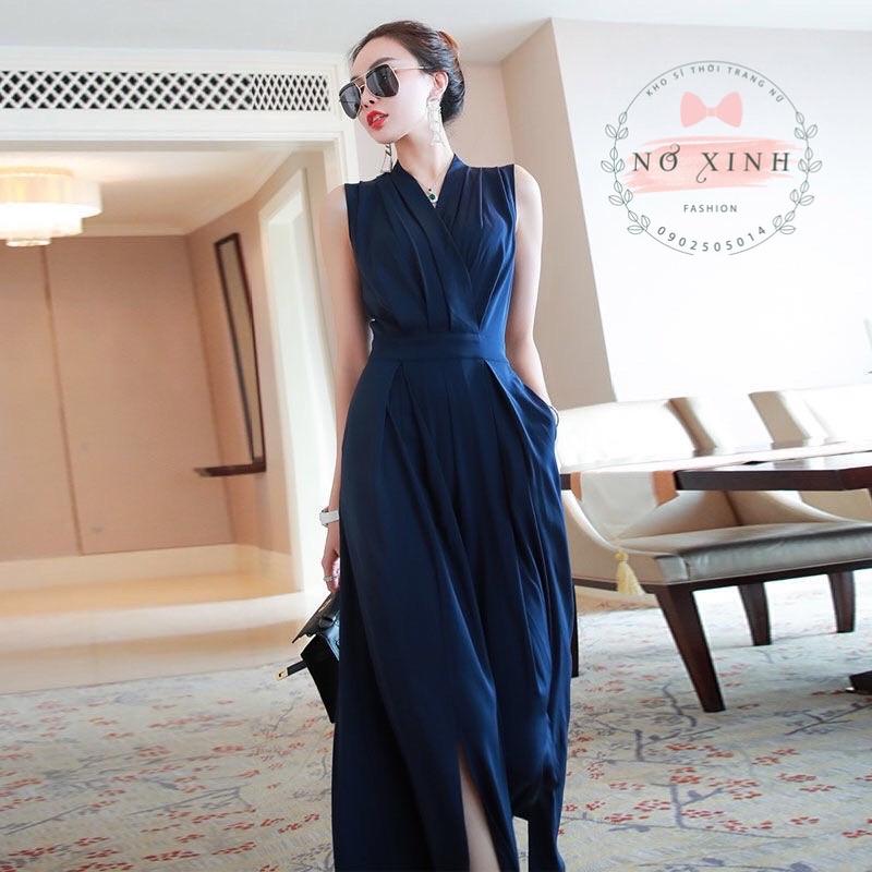 Jumpsuit Nữ Hàn Quốc Ống Rộng Cao Cấp Loại 1 Có Size M-L-XL-XXL