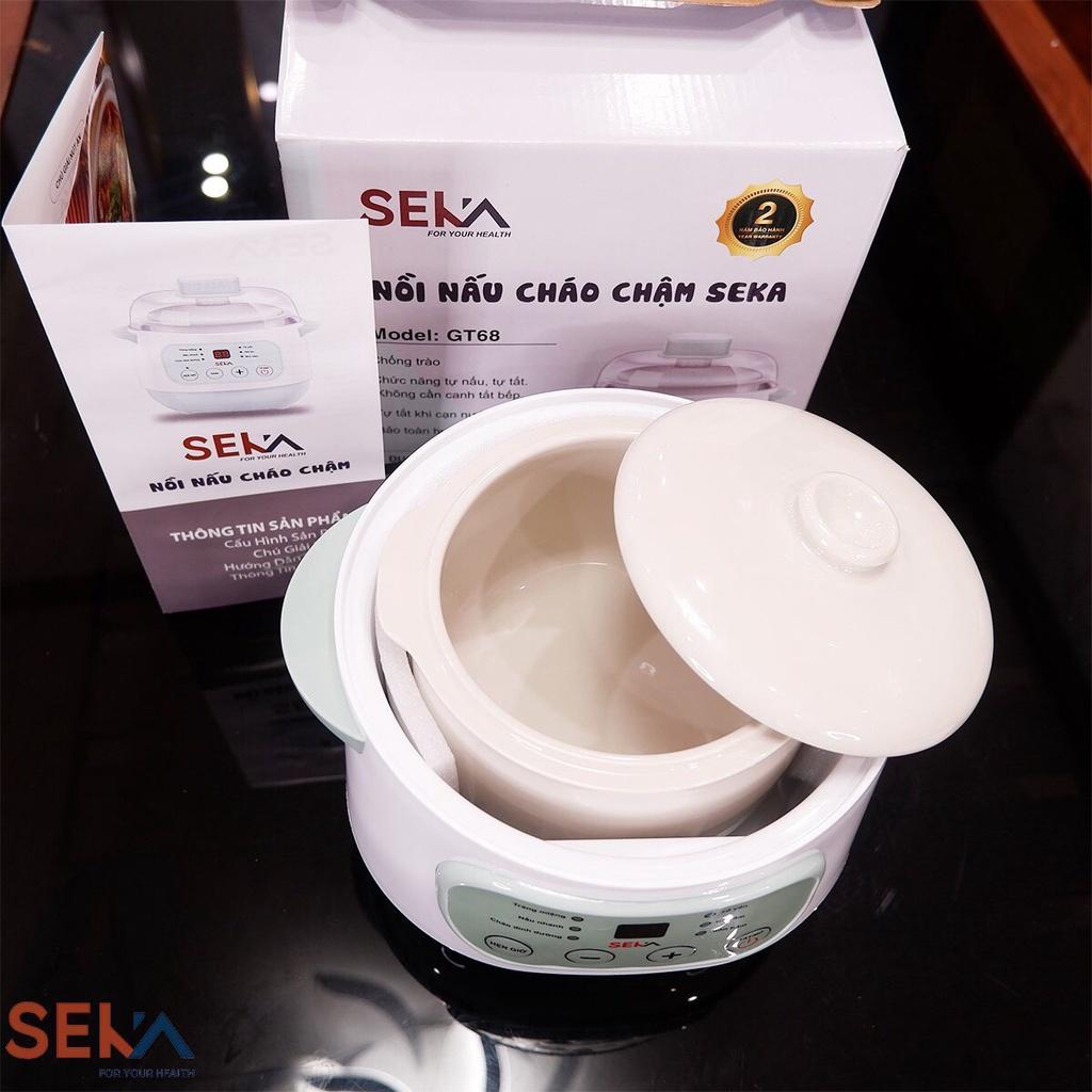 Nồi Nấu Cháo Chậm Nồi Ninh, Hầm, Hấp Cách Thủy 4 in 1, Nồi Đa Năng, Nồi Nấu Cháo Cho Bé Ăn Dặm