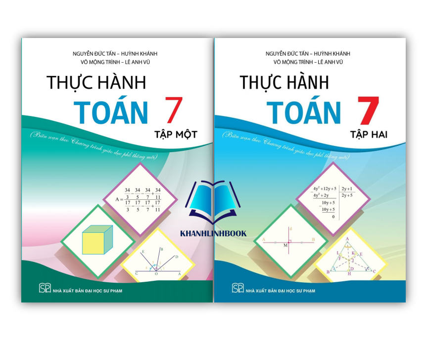 Sách - Combo Thực hành Toán 7 - tập 1 + 2