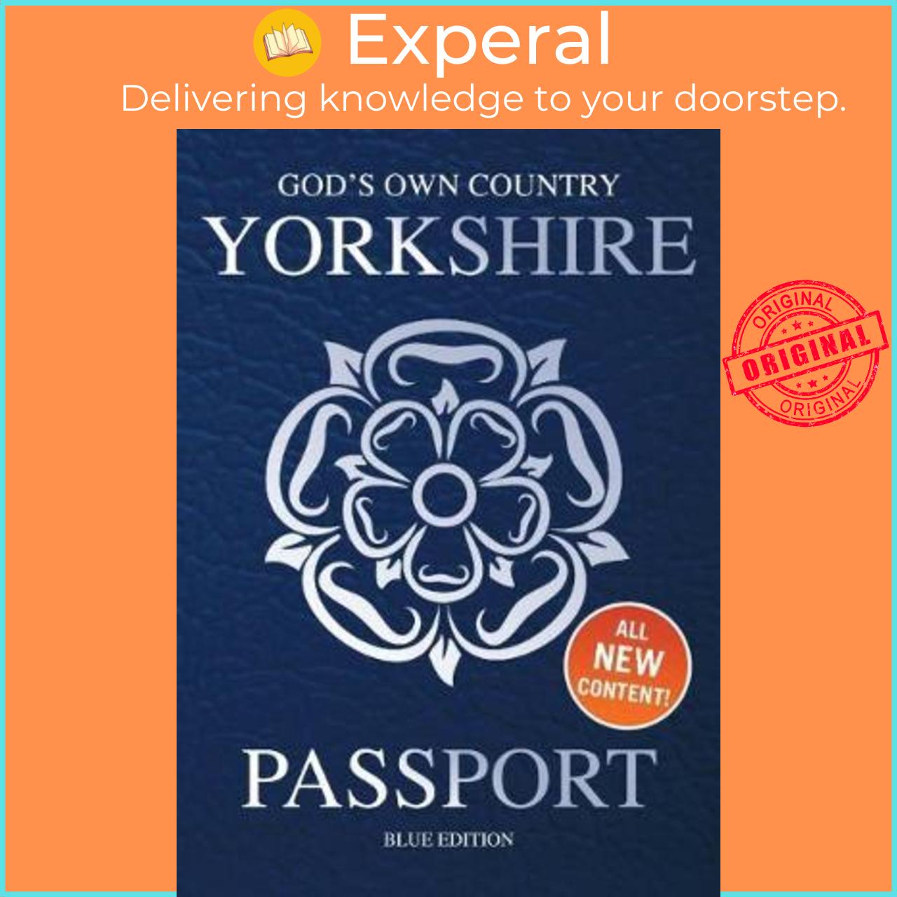 Hình ảnh Sách - Yorkshire Passport : Blue Edition by Adrian Braddy (UK edition, hardcover)