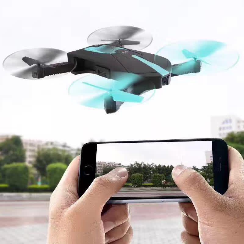 Super Mini HD WiFi Photography Aerial Chụp ảnh có thể gập lại máy bay không người lái đồ chơi không có chế độ đầu