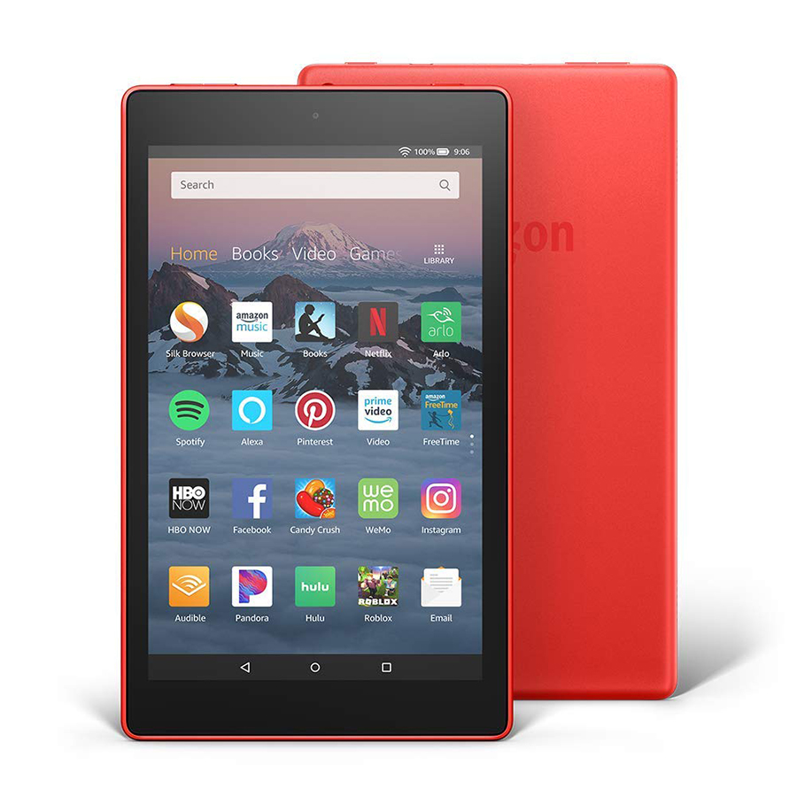 Máy Tính Bảng Kindle Fire HD8 (8th) 16GB (2019) - Hàng Nhập Khẩu