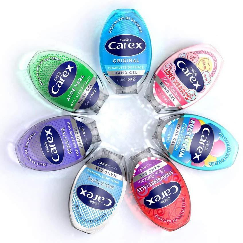 NƯỚC RỬA TAY KHÔ KHÁNG KHUẨN CAREX 50ml
