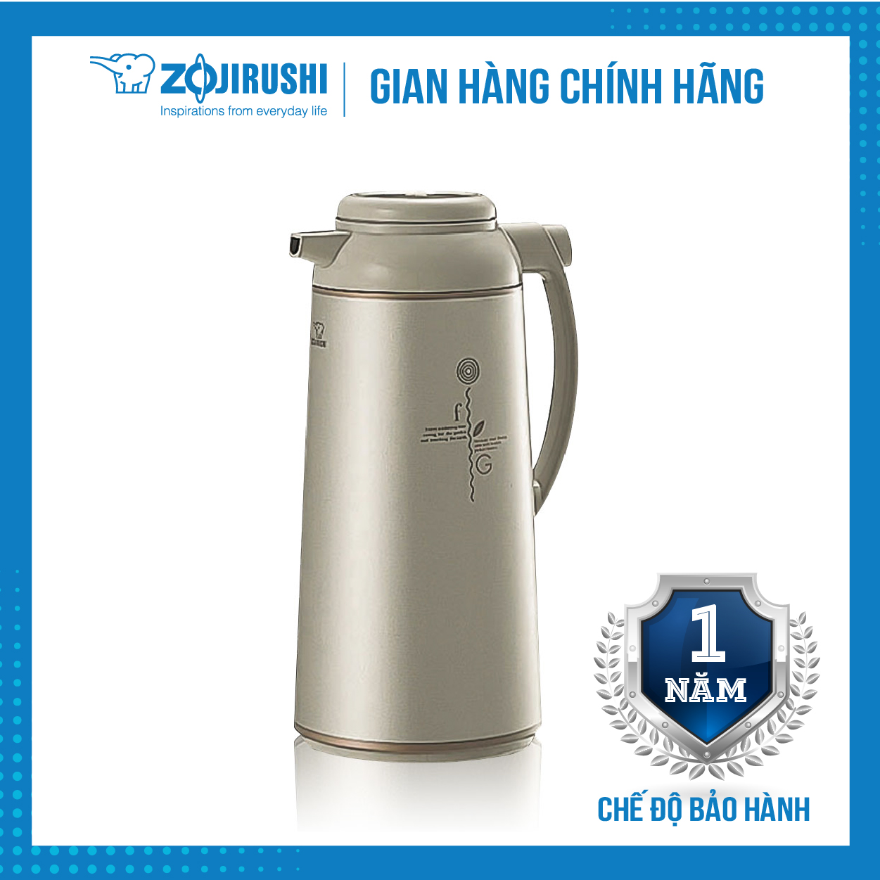 Phích giữ nhiệt Zojirushi AFFB-10-TK 1L