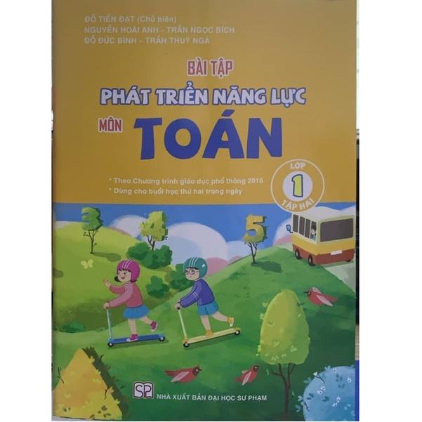 Sách - Combo Bài tập phát triển năng lực môn Toán lớp 1