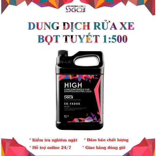 Dung Dịch Tạo Bọt Tuyết SGCB Vệ Sinh Rửa Xe Ô Tô Mô Tô (4L) SGFA006