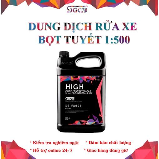 Dung Dịch Tạo Bọt Tuyết SGCB Vệ Sinh Rửa Xe Ô Tô Mô Tô (4L) SGFA006