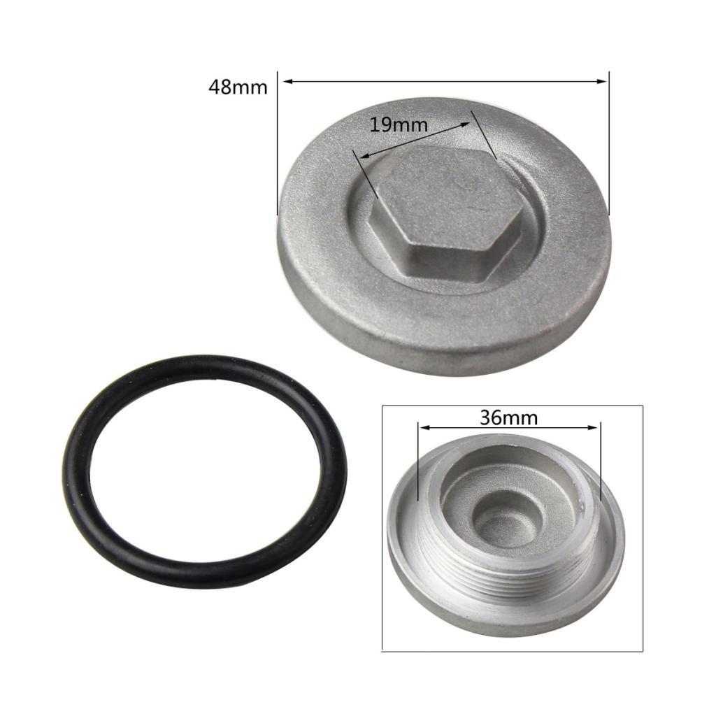 NEW Engine Oil Fuel Filler Tank Cap Cover for Yamaha Majyest250 Heavy Duty