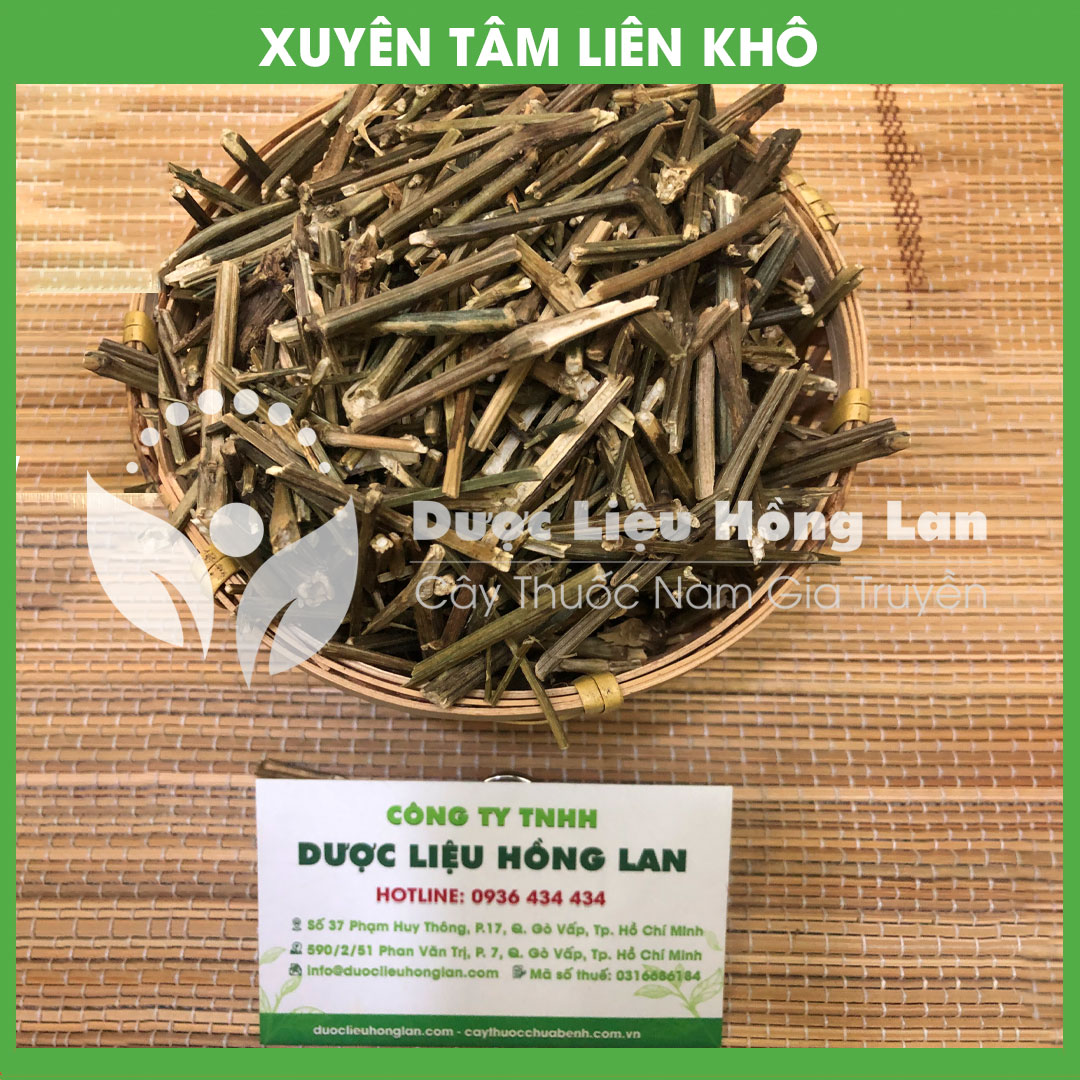 Hình ảnh Xuyên Tâm Liên khô sạch đóng gói 500gram