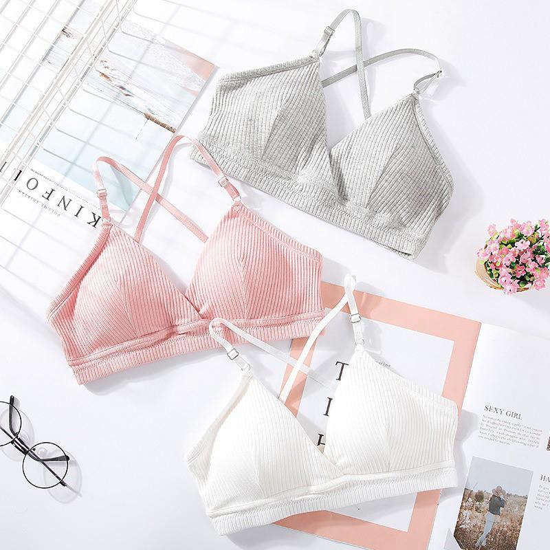 Áo lót nữ dây đan chéo phía trước quyến rũ