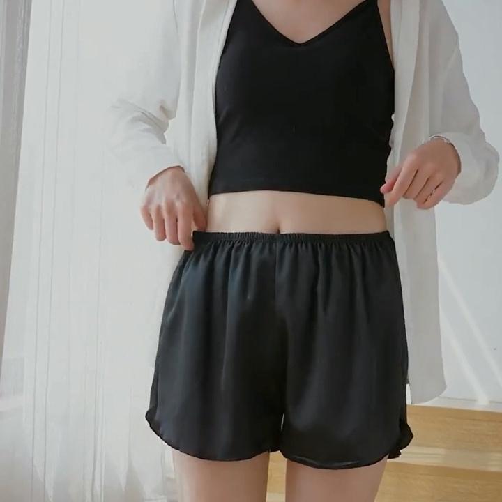 Quần Đùi Nữ Mặc Nhà New Design Quần Short Nữ ,Vải Satin, Mịn ,Thoáng Mát, Nhiều Màu Big Size Mặc Thoải Mái QA0004