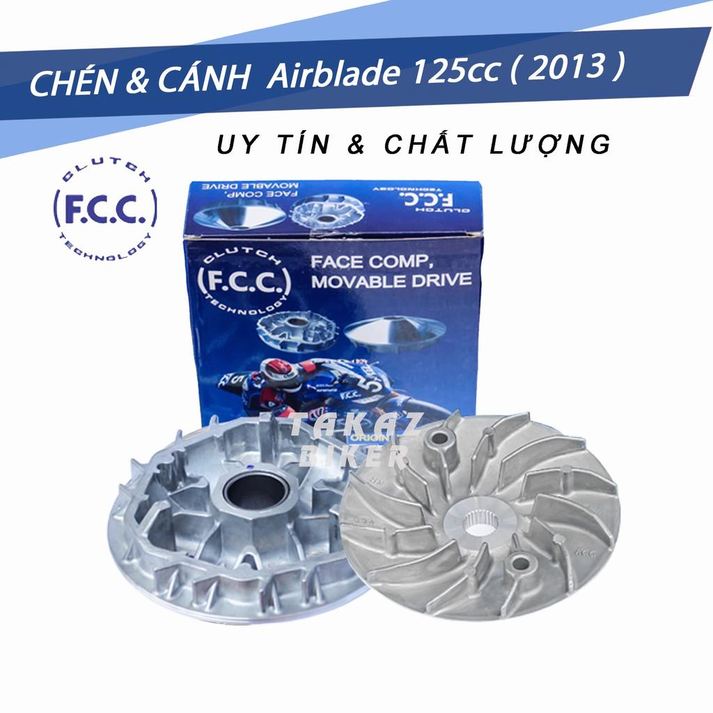 A1 Chén bi và cánh quạt dùng cho Xxe AirBlade 125 PCX Đời 2013 hãng FCC Công nghệ Japan