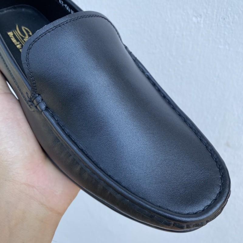 Giày lười nam, da bò cao cấp.khâu liền đế chắc chắn, size 38-43