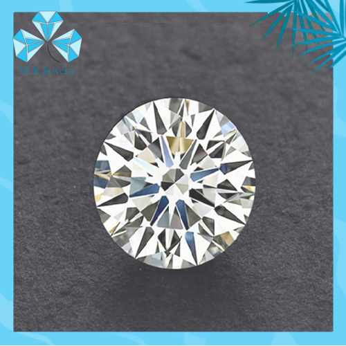  SIZE 12Ly - Kim cương nhân tạo - Moissanite nước D - VVS1 . Kiểm định quốc tế GRA. 