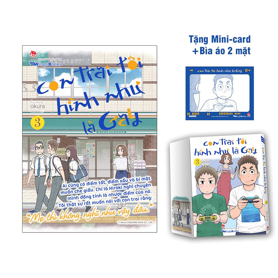 Con Trai Tôi Hình Như Là Gay – Tập 3 [Tặng Mini-Card + Bìa Áo 2 Mặt]