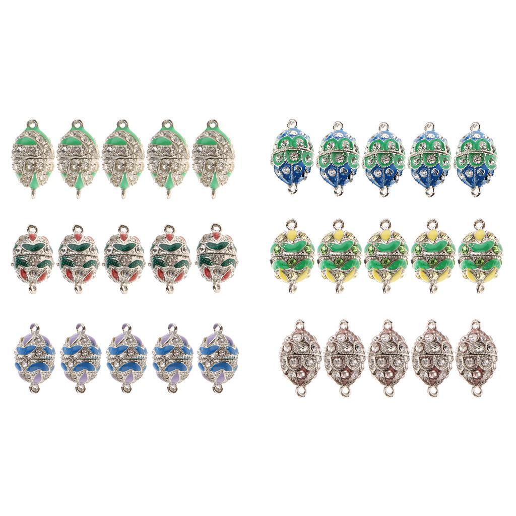 5 Pieces Magnetic Clasp Hook for DIY Necklace Bracelet Making