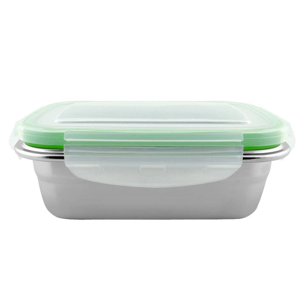 Food Preservation Box Meal Prep Containers 1800ml + Durable Steamer Basket